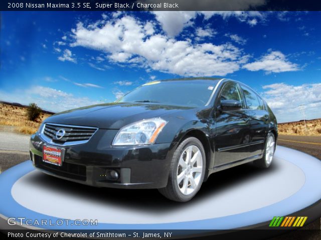 2008 Nissan Maxima 3.5 SE in Super Black
