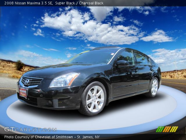 2008 Nissan Maxima 3.5 SE in Super Black