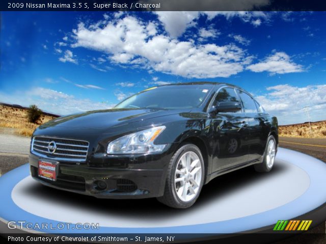 2009 Nissan Maxima 3.5 S in Super Black