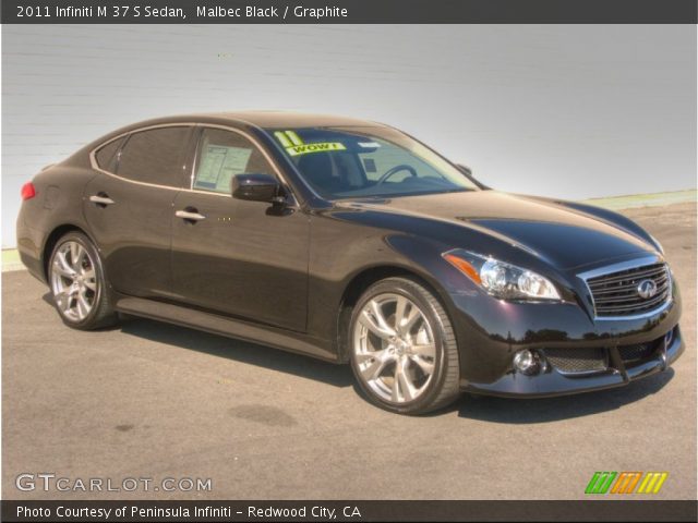 2011 Infiniti M 37 S Sedan in Malbec Black