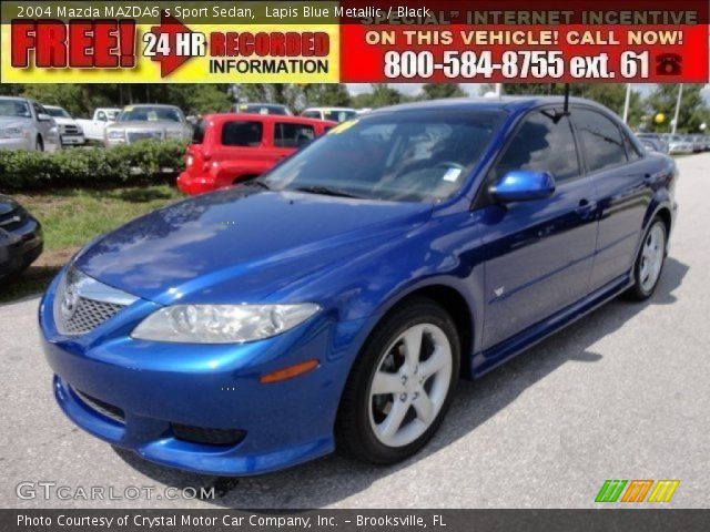 2004 Mazda MAZDA6 s Sport Sedan in Lapis Blue Metallic