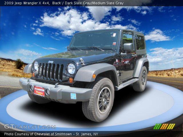 2009 Jeep Wrangler X 4x4 in Black