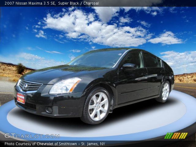 2007 Nissan Maxima 3.5 SE in Super Black