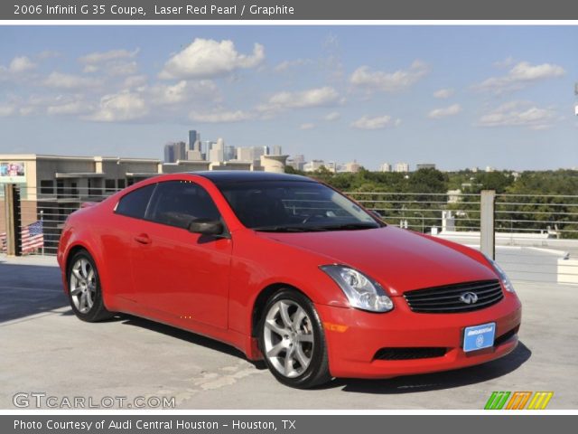 2006 Infiniti G 35 Coupe in Laser Red Pearl