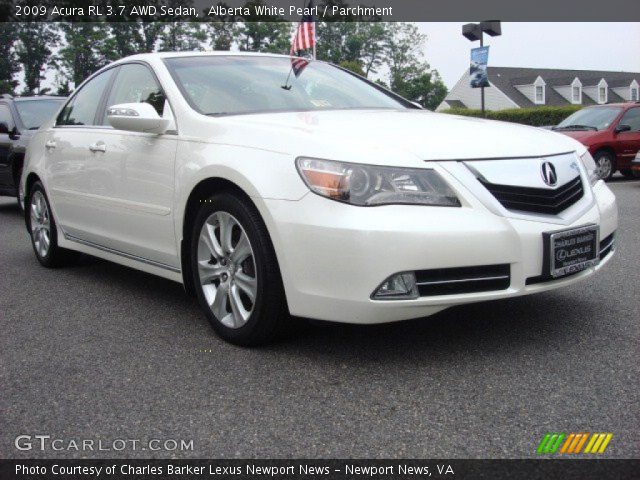 2009 Acura RL 3.7 AWD Sedan in Alberta White Pearl
