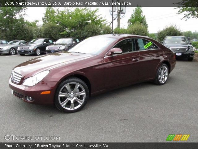 2008 Mercedes-Benz CLS 550 in Barolo Red Metallic