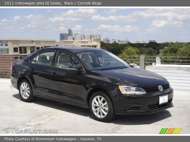2011 Volkswagen Jetta SE Sedan in Black
