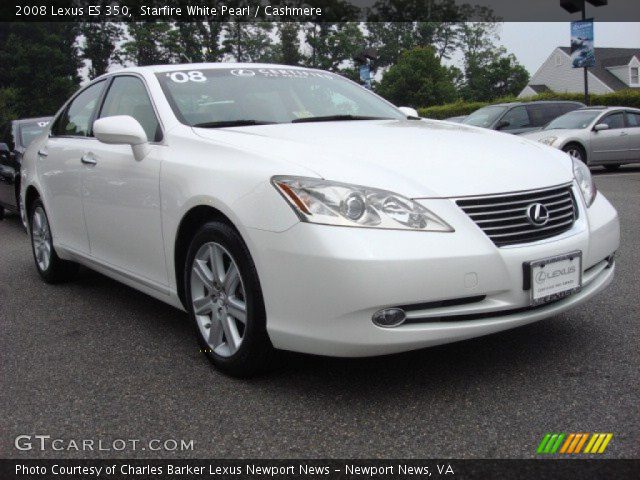 2008 Lexus ES 350 in Starfire White Pearl