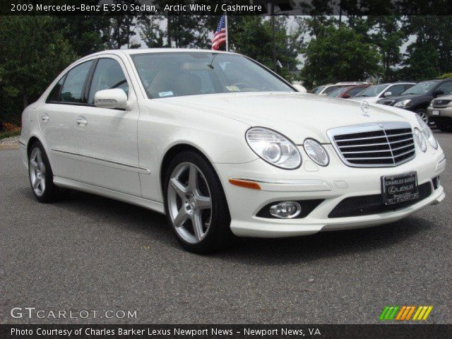 2009 Mercedes-Benz E 350 Sedan in Arctic White
