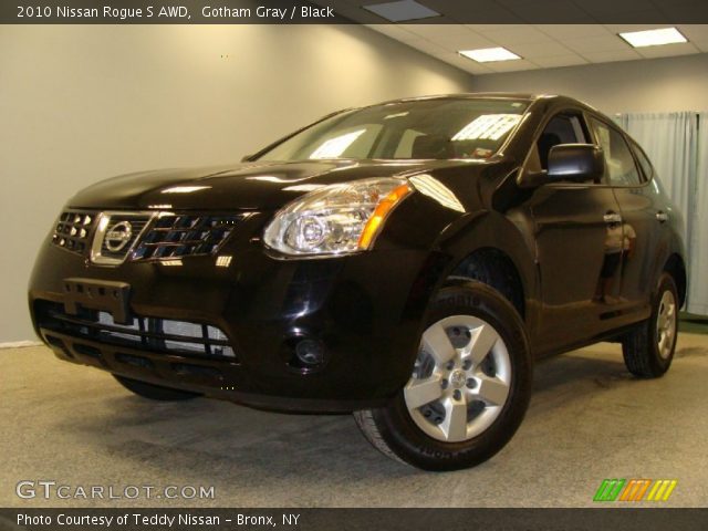 2010 Nissan Rogue S AWD in Gotham Gray