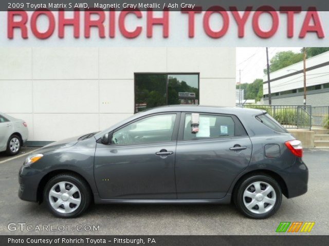 2009 Toyota Matrix S AWD in Magnetic Gray Metallic