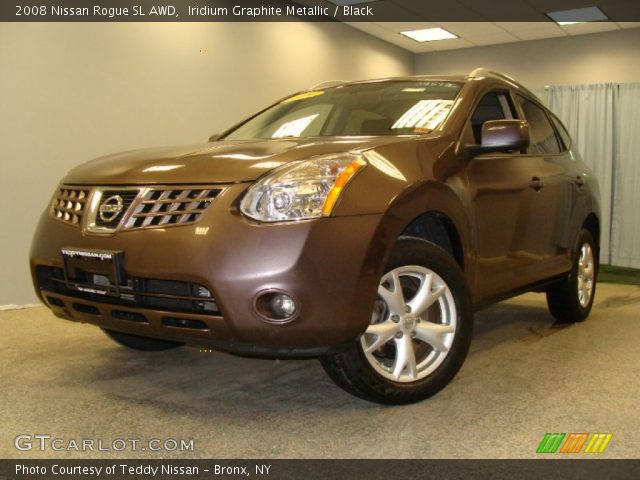 2008 Nissan Rogue SL AWD in Iridium Graphite Metallic