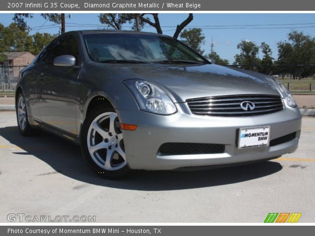 2007 Infiniti G 35 Coupe in Diamond Graphite Metallic