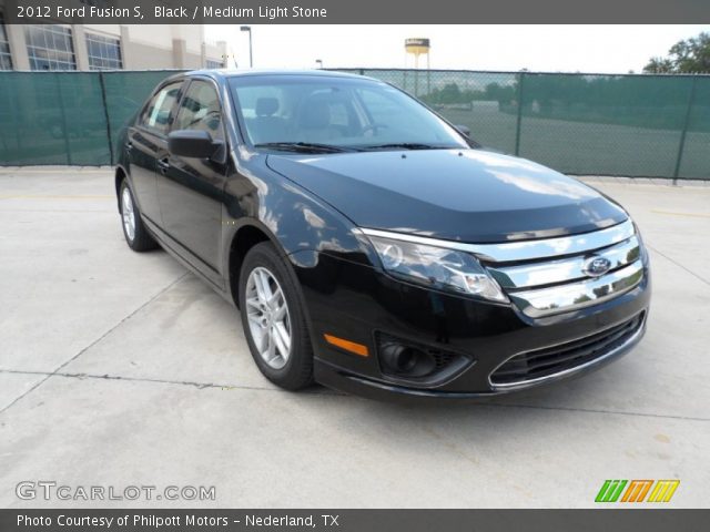 2012 Ford Fusion S in Black