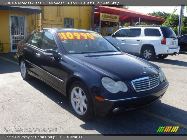 2004 Mercedes-Benz C 240 Sedan in Capri Blue Metallic