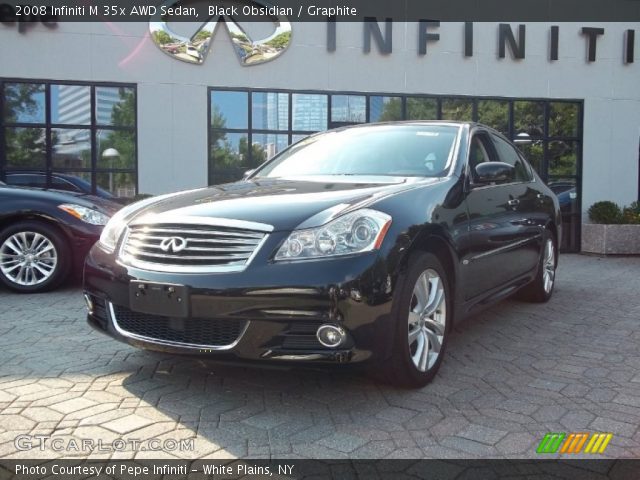 2008 Infiniti M 35x AWD Sedan in Black Obsidian