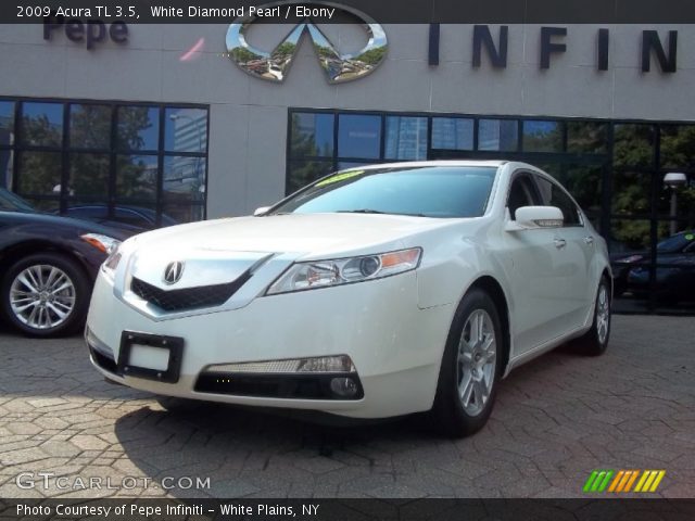 2009 Acura TL 3.5 in White Diamond Pearl