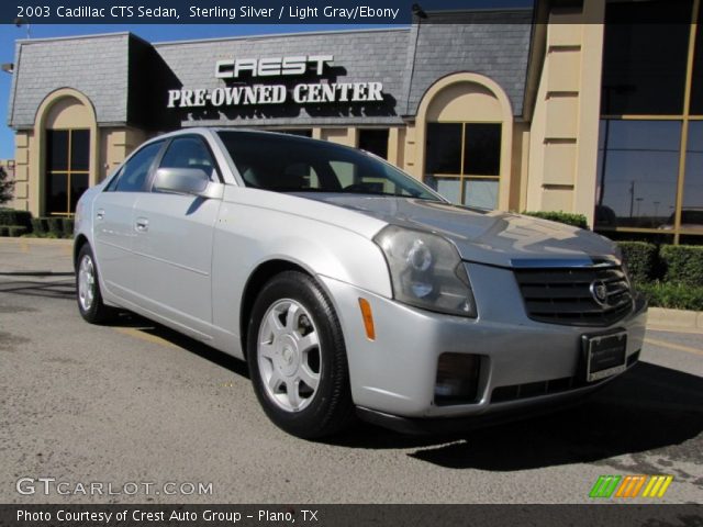 2003 Cadillac CTS Sedan in Sterling Silver