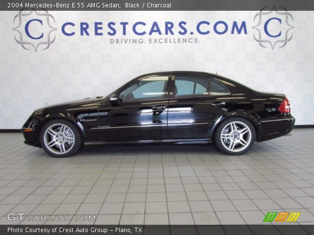 2004 Mercedes-Benz E 55 AMG Sedan in Black