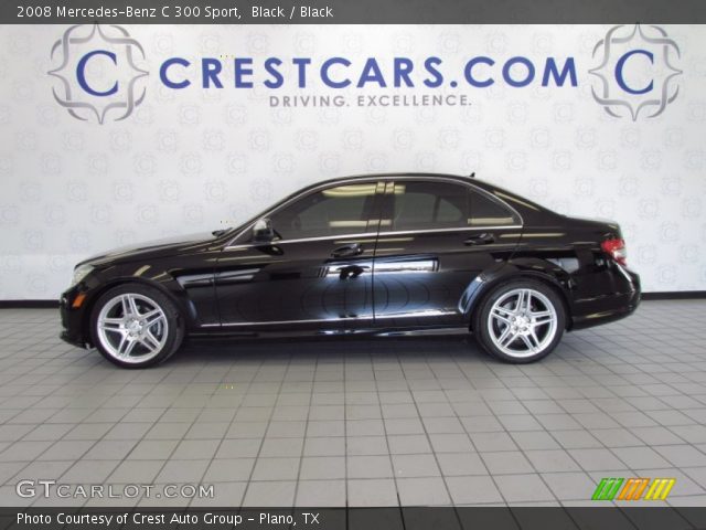2008 Mercedes-Benz C 300 Sport in Black