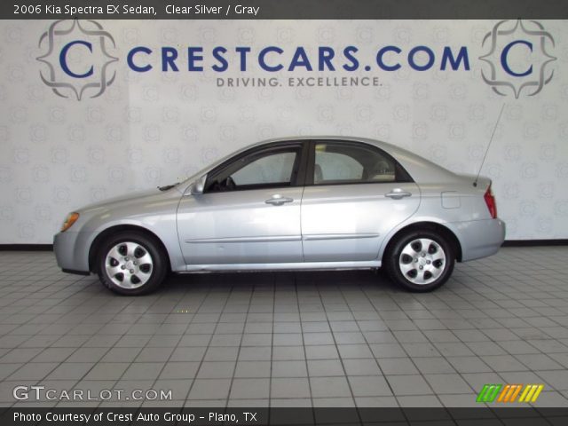 2006 Kia Spectra EX Sedan in Clear Silver
