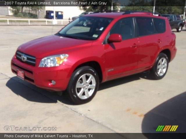 2007 Toyota RAV4 Limited in Barcelona Red Pearl