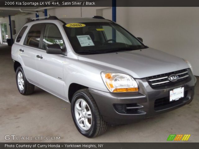 2006 Kia Sportage LX V6 4x4 in Satin Silver