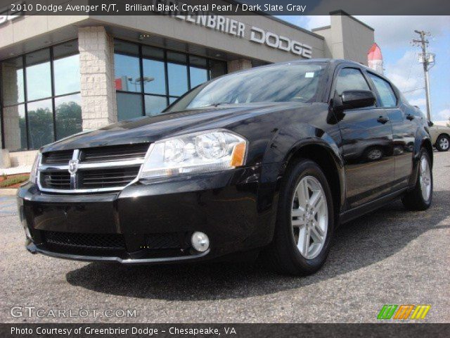 2010 Dodge Avenger R/T in Brilliant Black Crystal Pearl