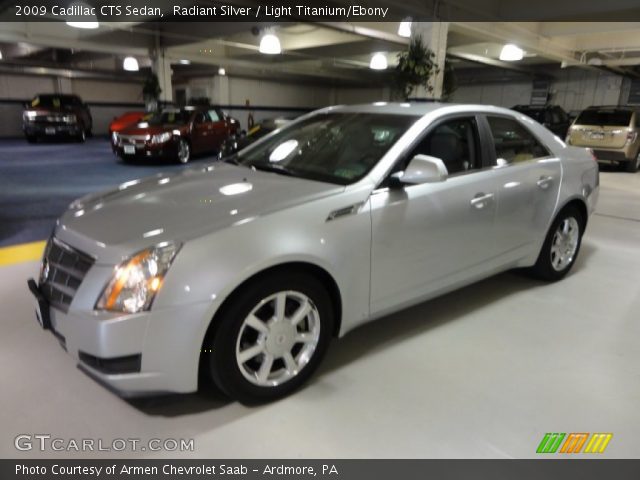 2009 Cadillac CTS Sedan in Radiant Silver