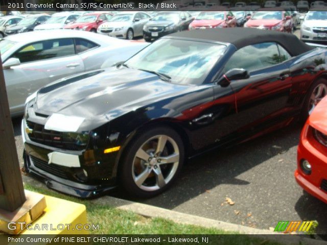 2011 Chevrolet Camaro SS/RS Convertible in Black