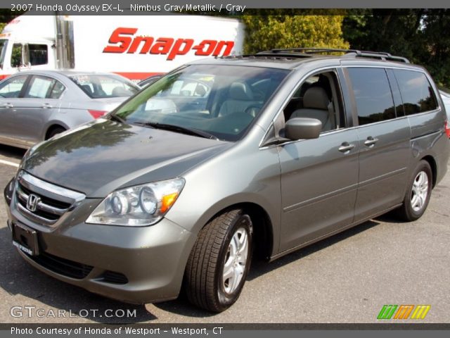 2007 Honda Odyssey EX-L in Nimbus Gray Metallic