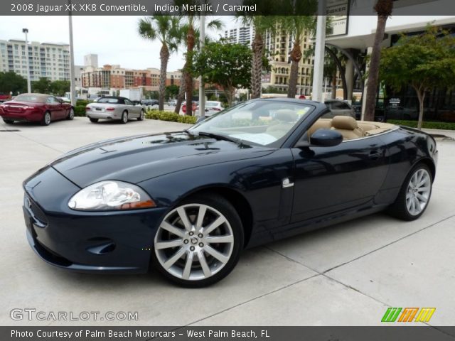 2008 Jaguar XK XK8 Convertible in Indigo Metallic