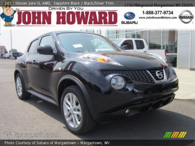 2011 Nissan Juke SL AWD in Sapphire Black