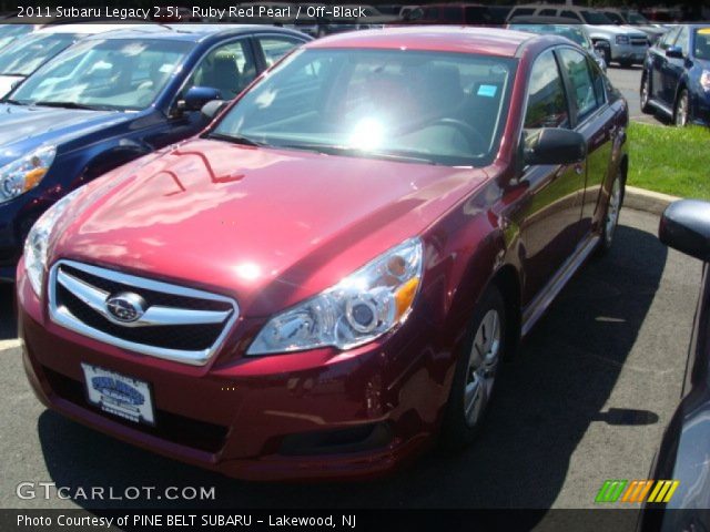 2011 Subaru Legacy 2.5i in Ruby Red Pearl
