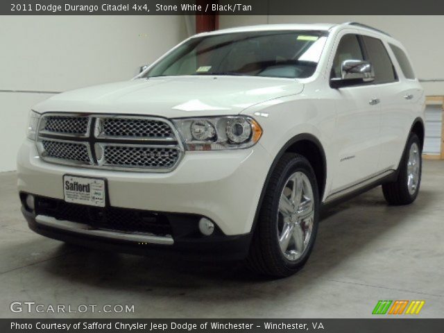 2011 Dodge Durango Citadel 4x4 in Stone White