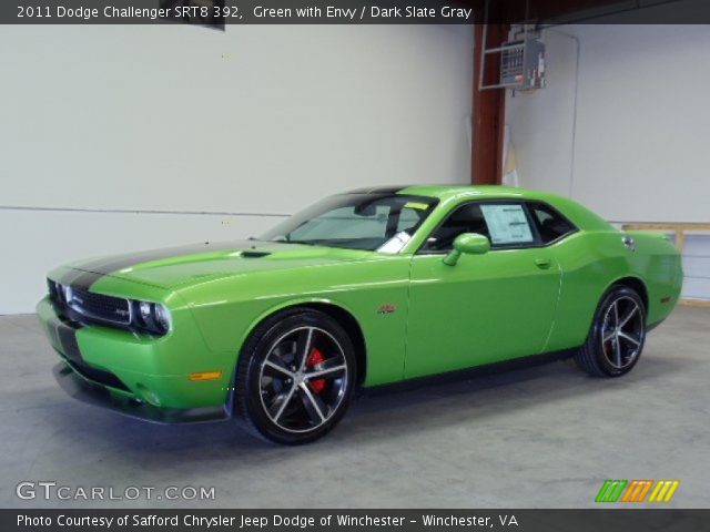 2011 Dodge Challenger SRT8 392 in Green with Envy