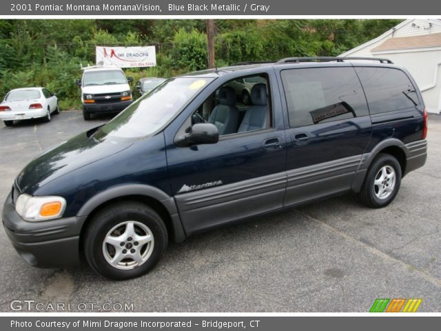 2001 Pontiac Montana MontanaVision in Blue Black Metallic