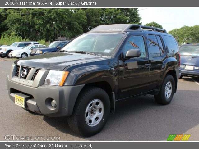 2006 Nissan Xterra X 4x4 in Super Black