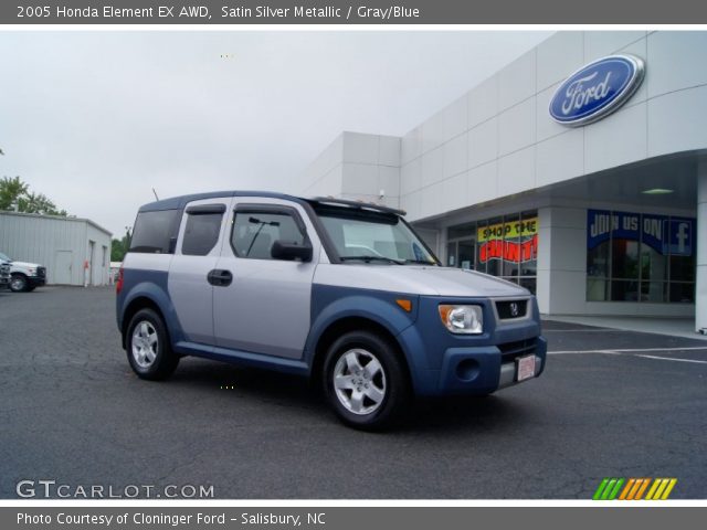 2005 Honda Element EX AWD in Satin Silver Metallic