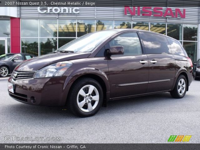 2007 Nissan Quest 3.5 in Chestnut Metallic