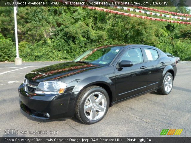2008 Dodge Avenger R/T AWD in Brilliant Black Crystal Pearl