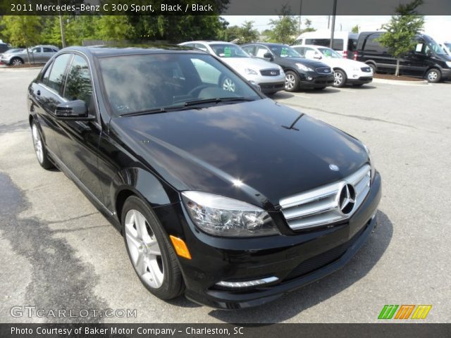 2011 Mercedes-Benz C 300 Sport in Black