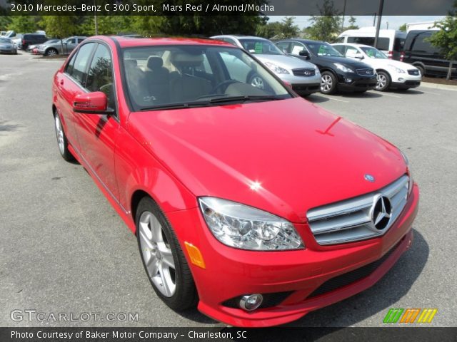 2010 Mercedes-Benz C 300 Sport in Mars Red