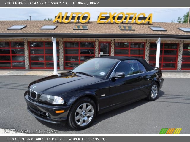 2000 BMW 3 Series 323i Convertible in Jet Black
