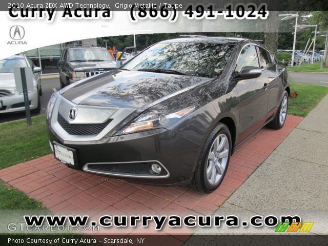 2010 Acura ZDX AWD Technology in Grigio Metallic