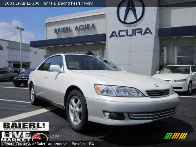 2001 Lexus ES 300 in White Diamond Pearl