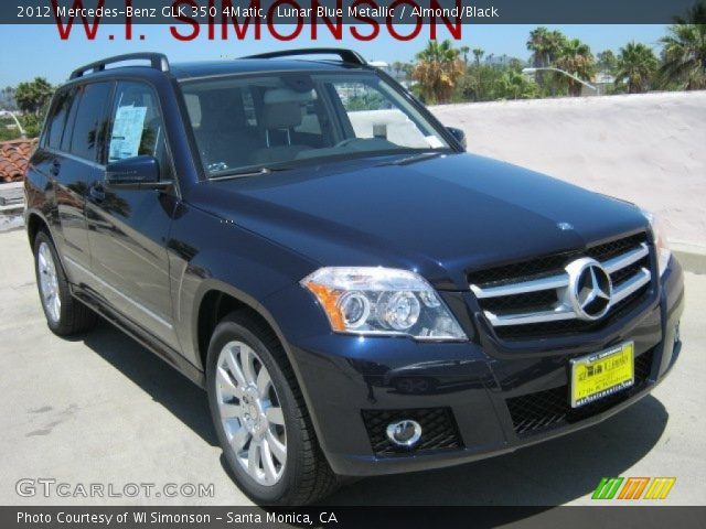 2012 Mercedes-Benz GLK 350 4Matic in Lunar Blue Metallic