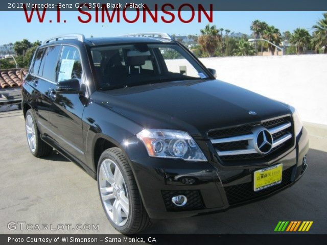 2012 Mercedes-Benz GLK 350 in Black