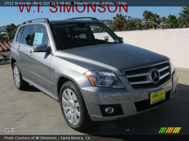 2012 Mercedes-Benz GLK 350 4Matic in Palladium Silver Metallic
