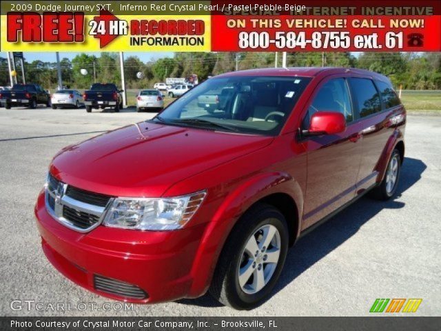 2009 Dodge Journey SXT in Inferno Red Crystal Pearl